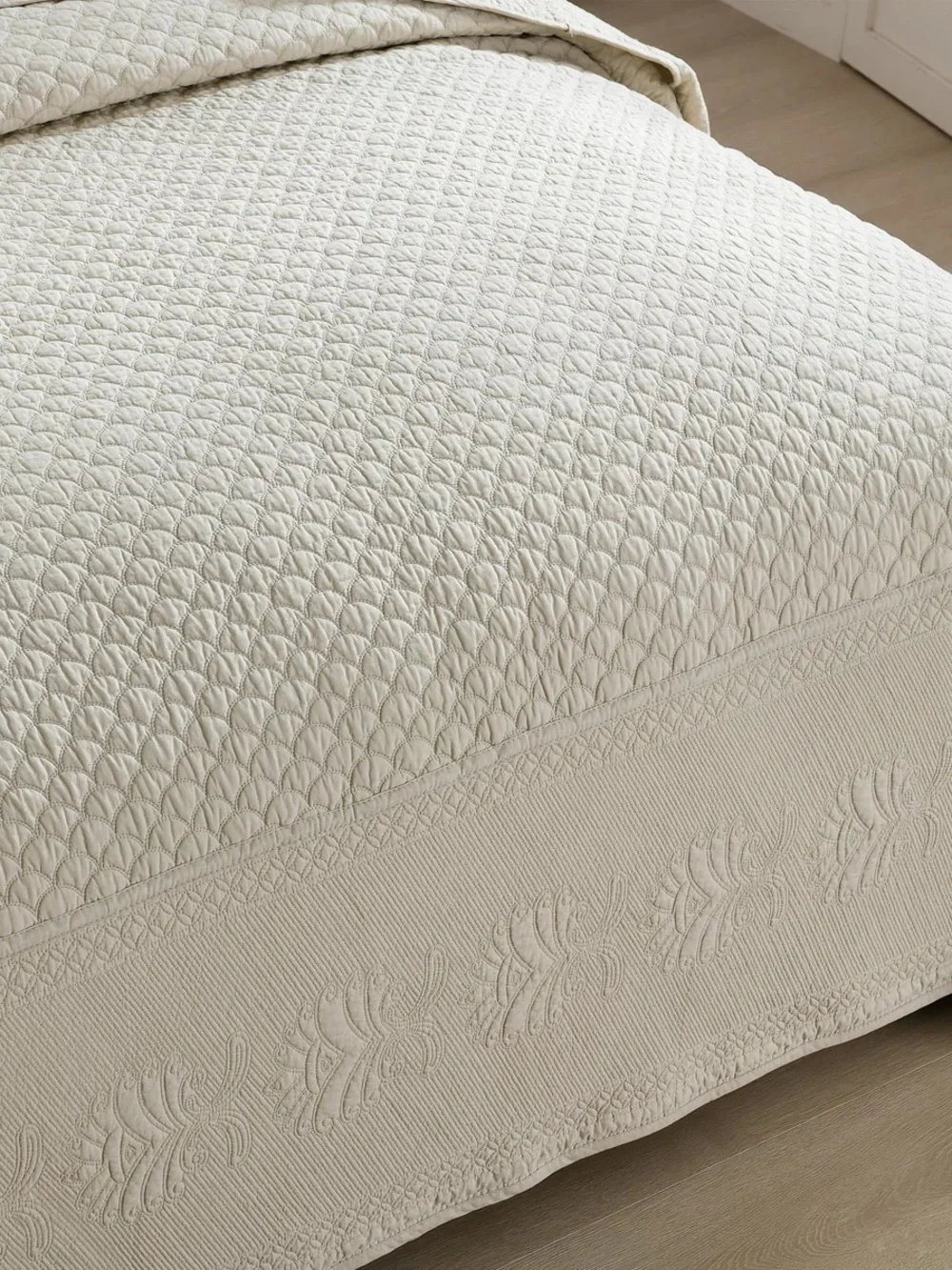 3 PIECE 100% COTTON OVERSIZED LIGHTWEIGHT QUILT SET BEDSPREAD